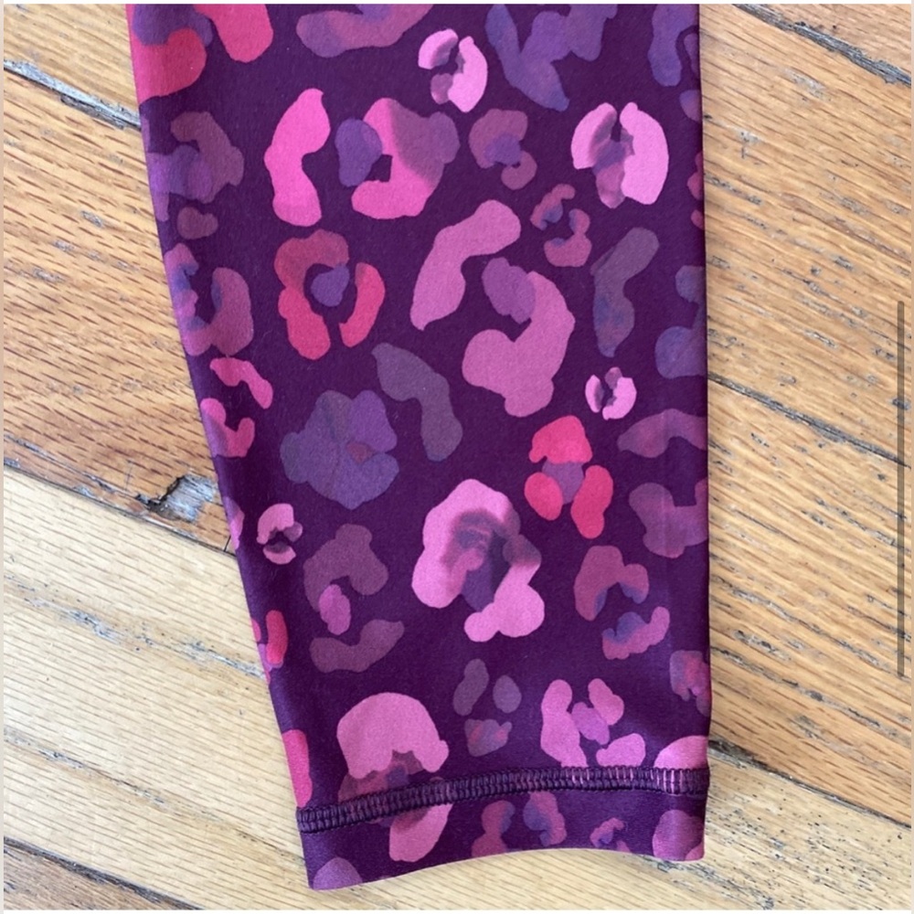 Athleta women’s elation 7/8 Red Pink and Maroon (Size: XXS) - Picture 4 of 6